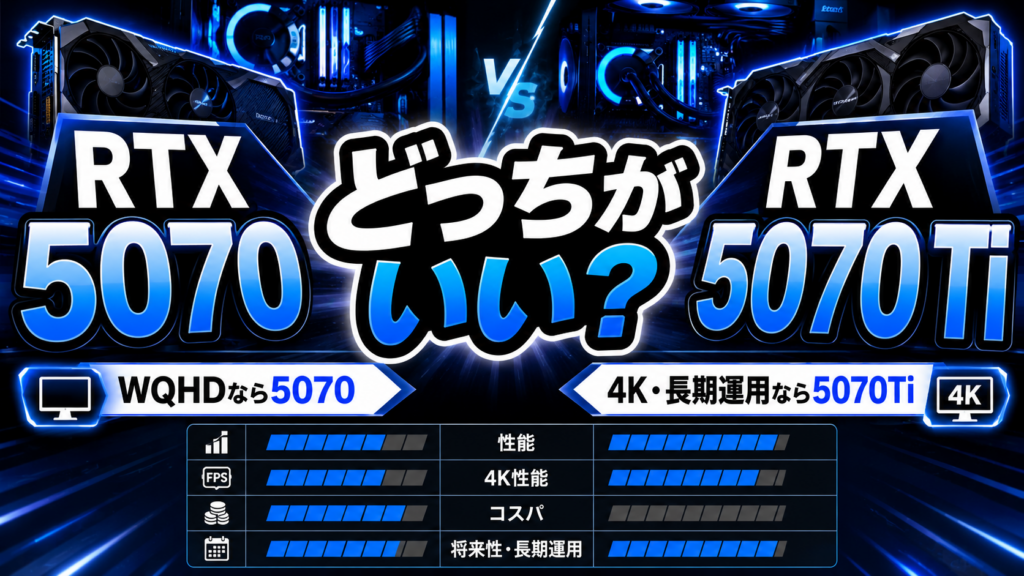 RTX 5060とRTX 5060 Tiの比較記事