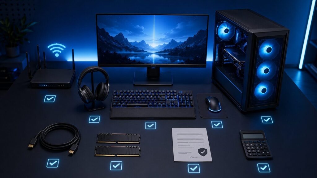 ゲーミングPCをモニター込み20万円で買う前のチェックリスト