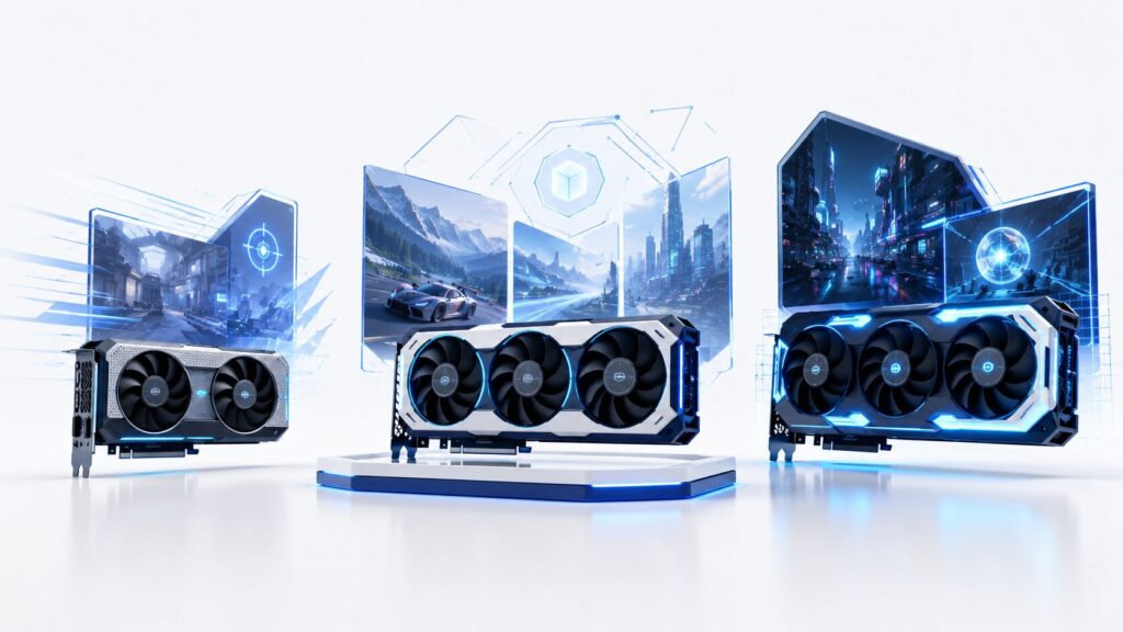 RTX 5060 Ti・RTX 5070・RTX 5070 Tiの用途別比較