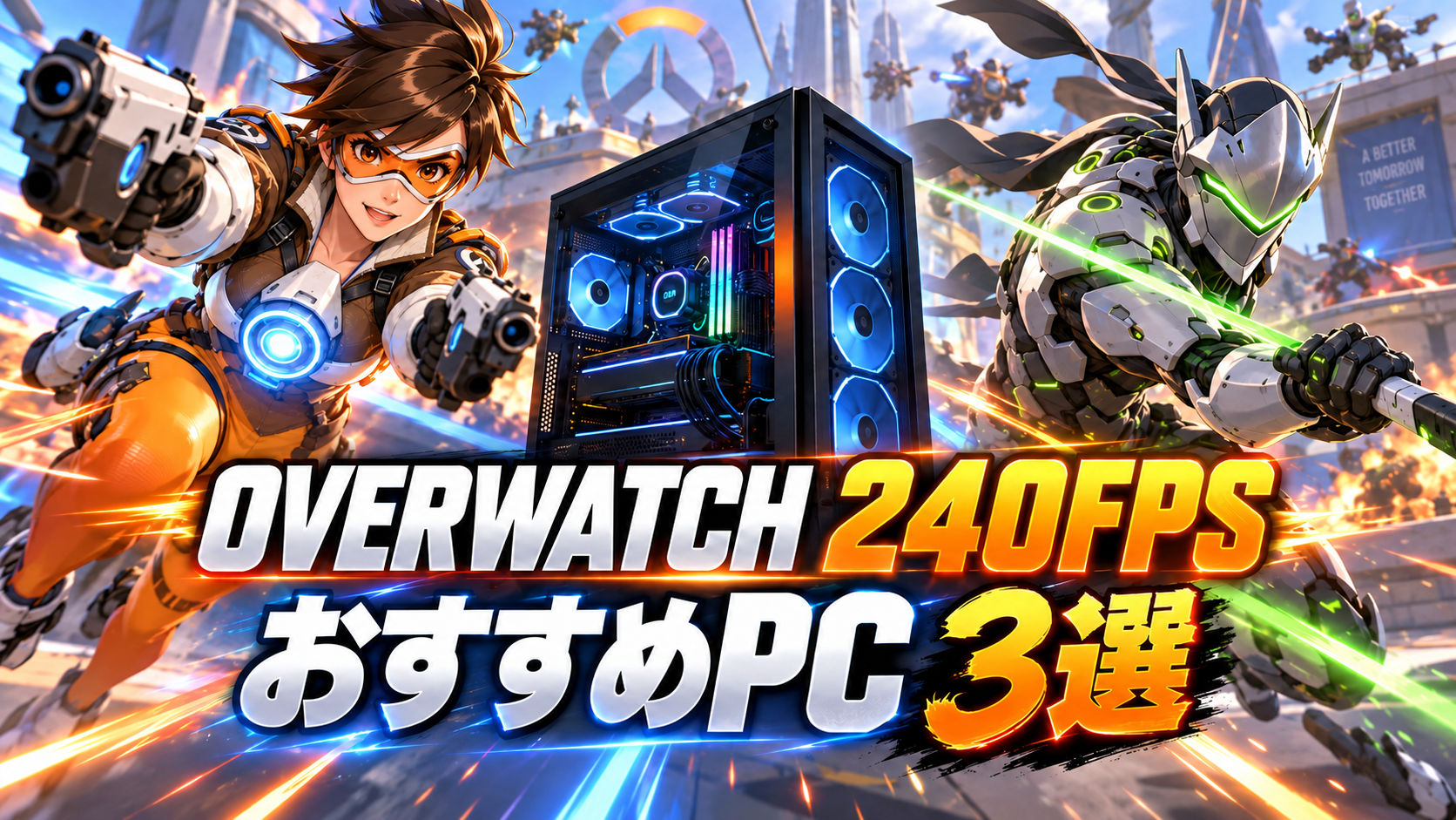 Overwatchで240fpsを狙うゲーミングPC記事の画像