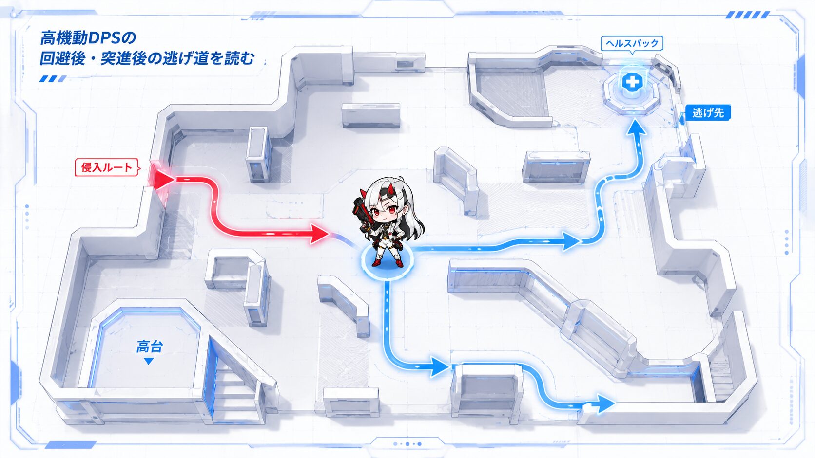 シオンのスキル別対策の図解