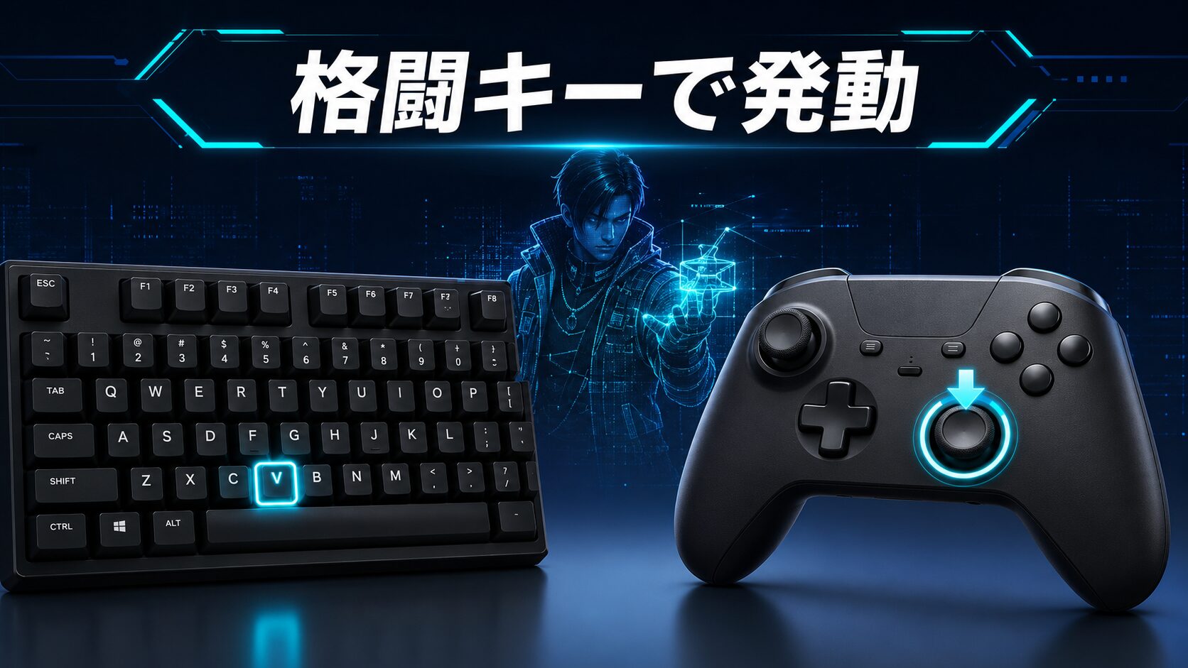 Apexの設定画面にある格闘キーの割り当て