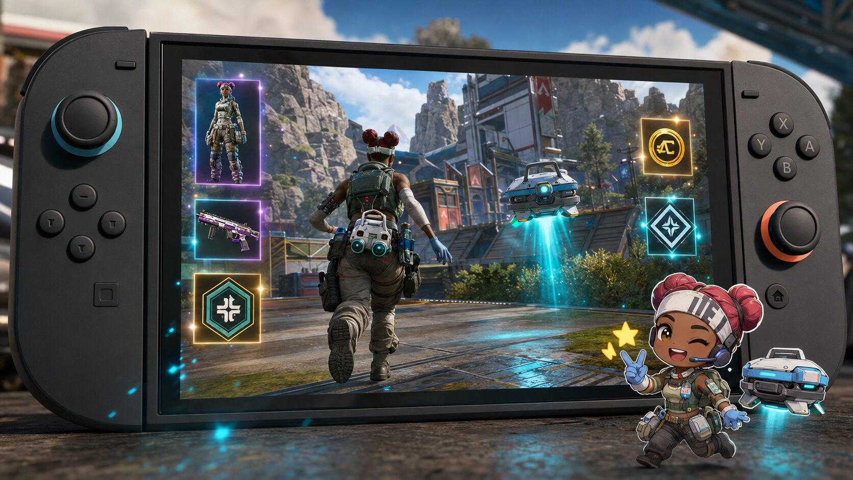 Nintendo Switch 2にApex Legendsをダウンロードするイメージ