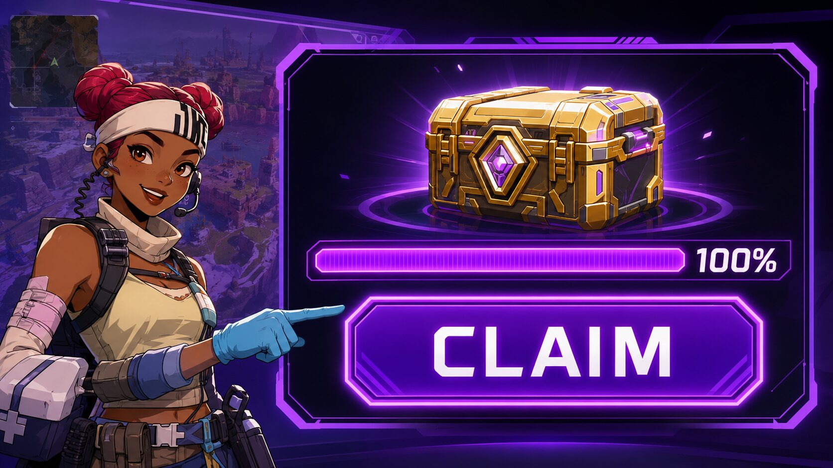 Twitch DropsインベントリでClaim状態を確認する画面