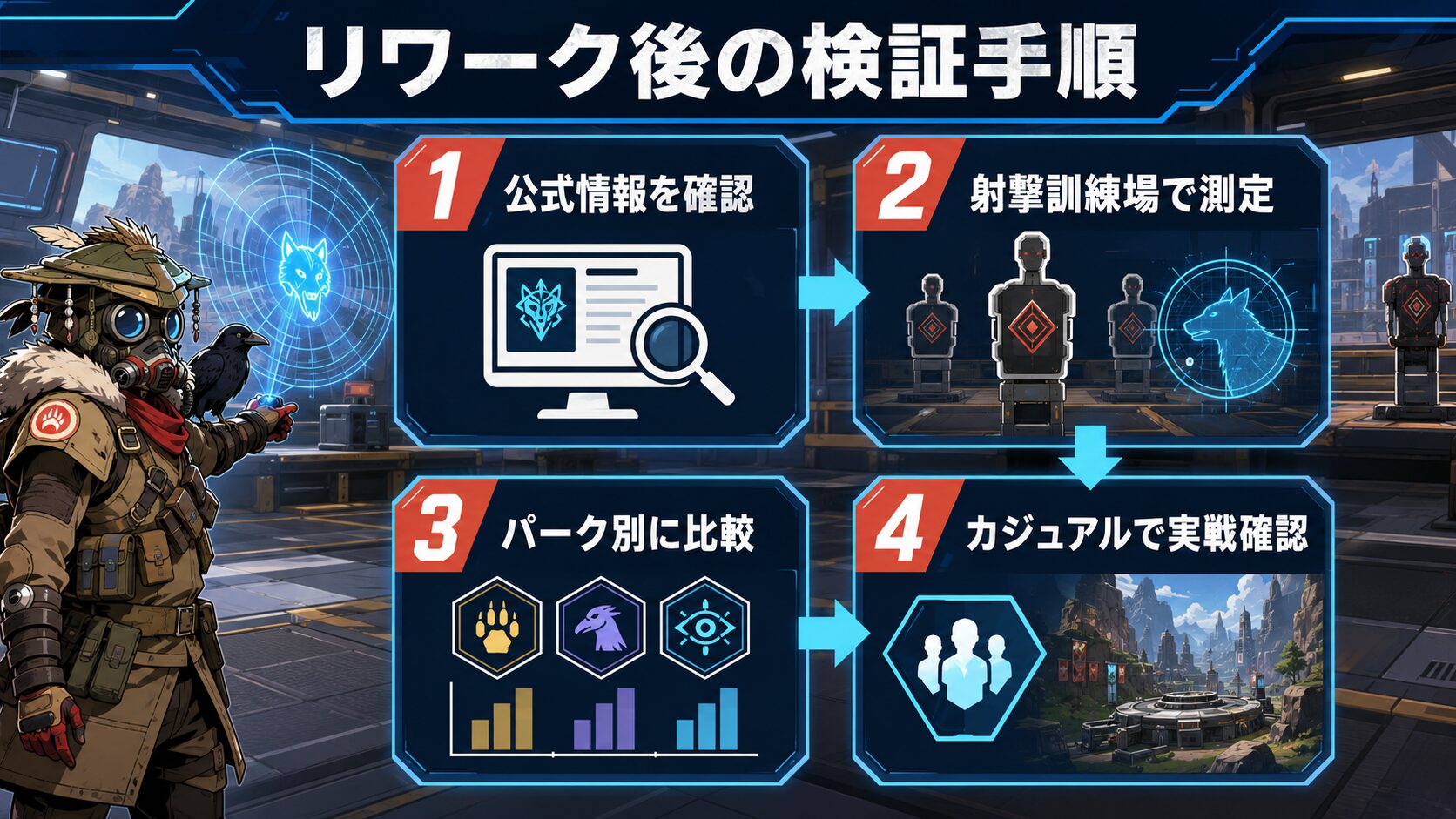 ブラッドハウンドのリワーク前後のアビリティ比較