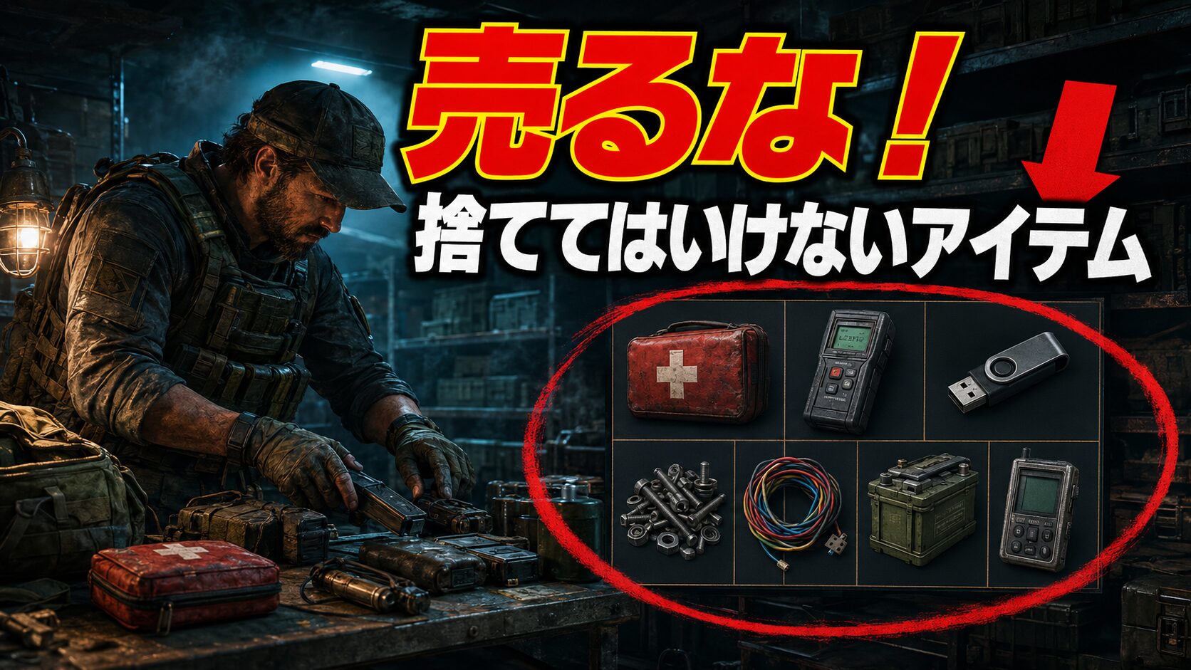 タルコフで捨ててはいけないアイテム2026