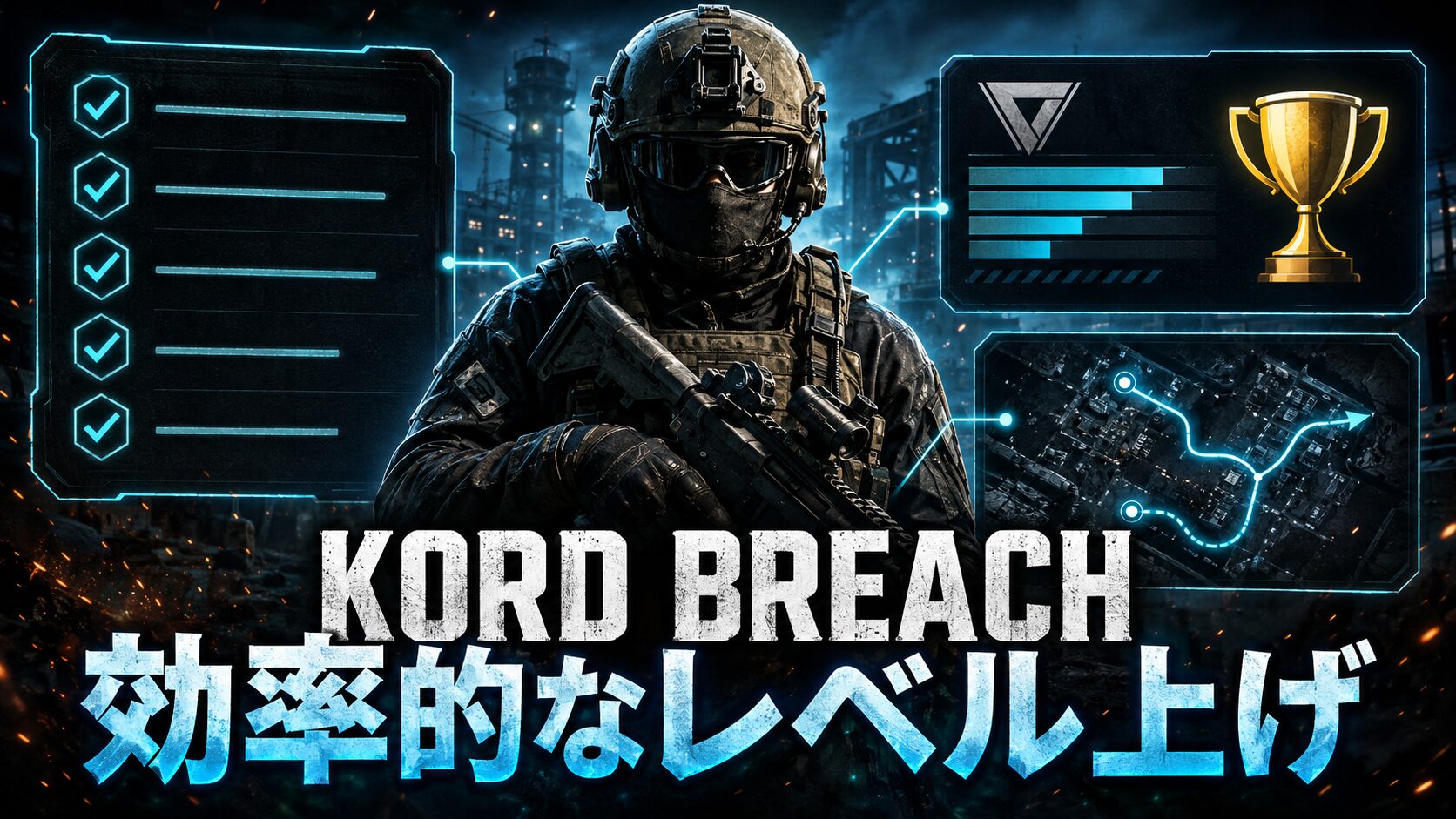 Kord Breachの効率的なレベル上げ