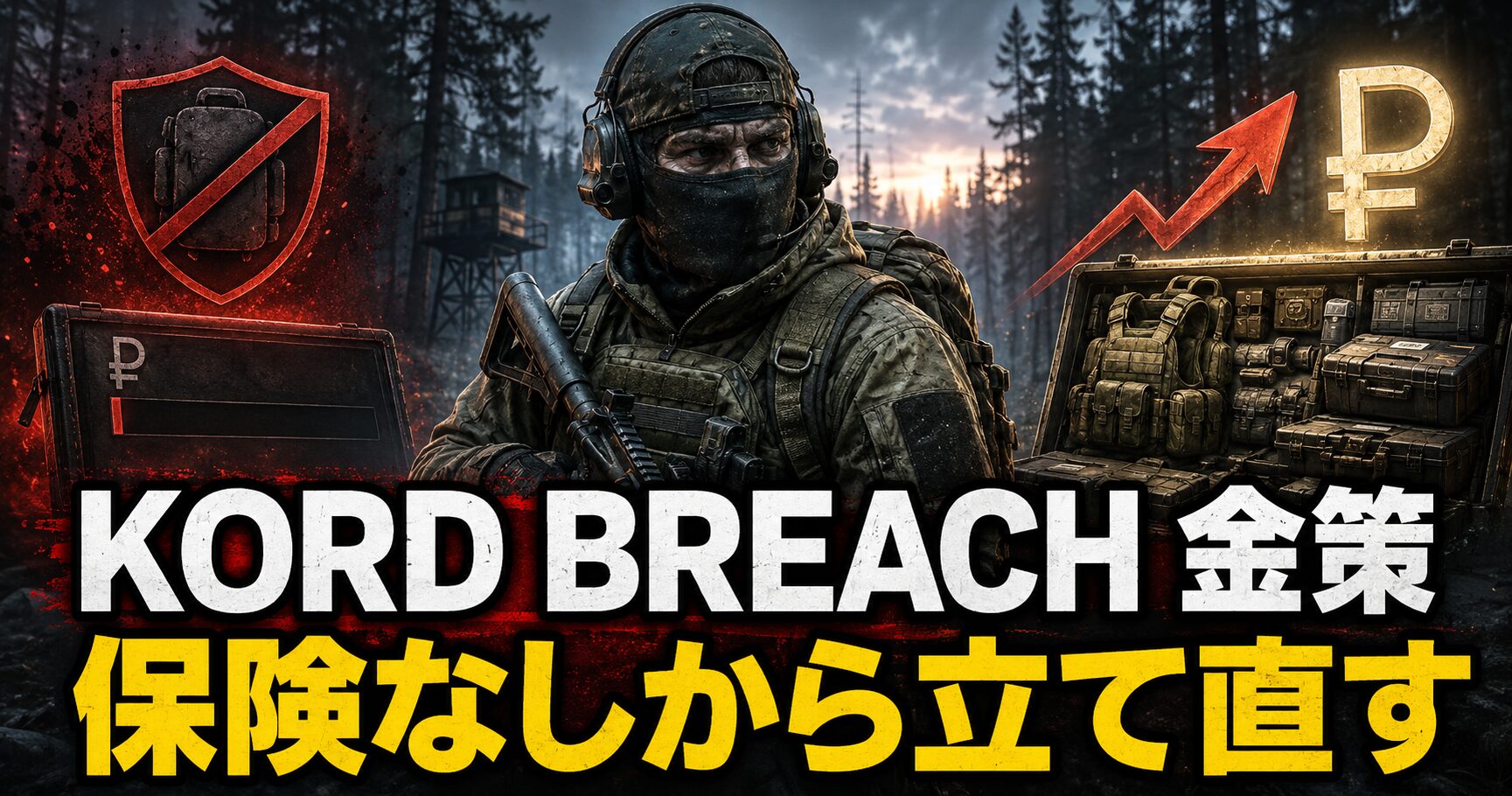 Kord Breach金策・ルーブル稼ぎ