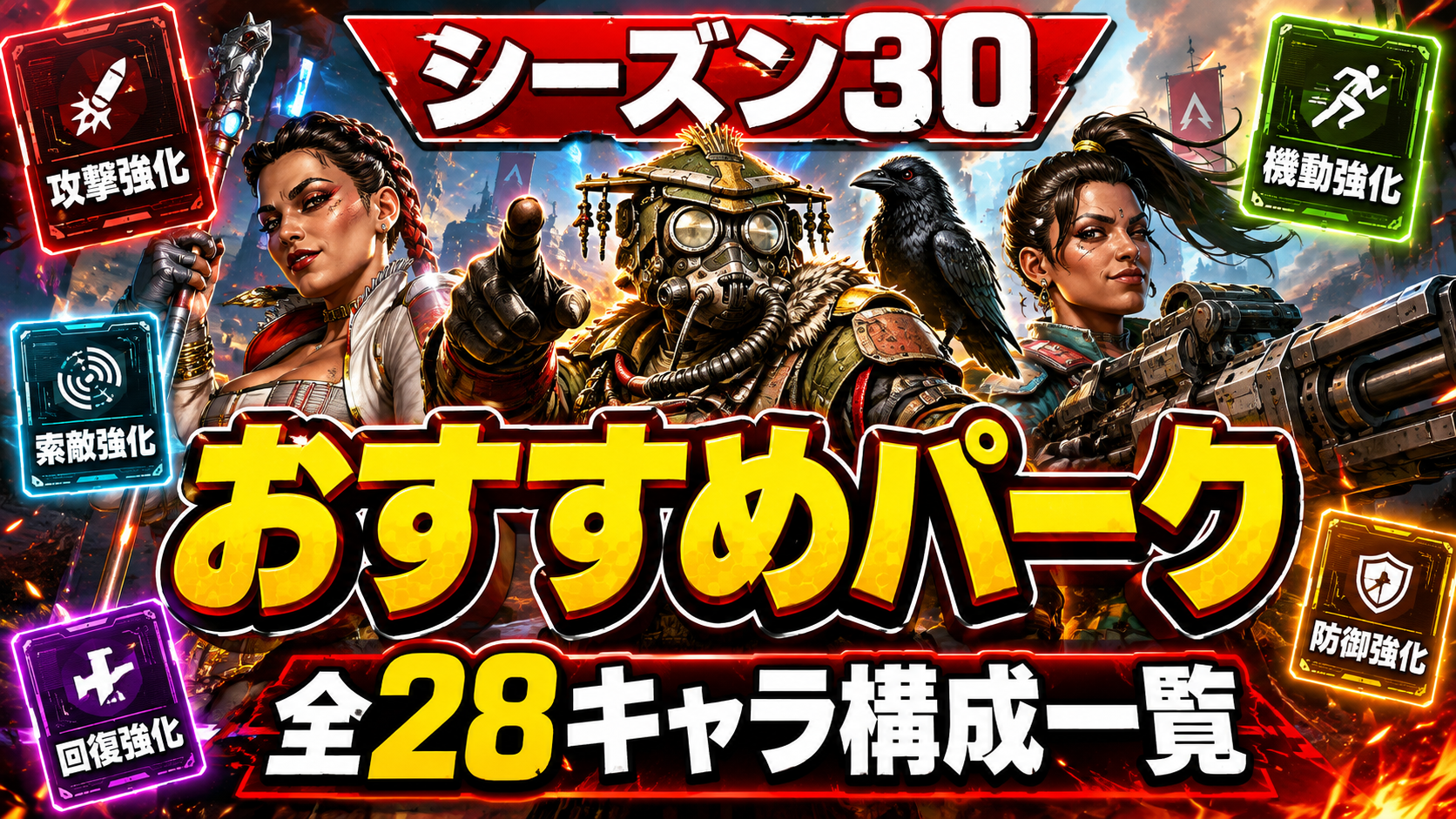 Apexシーズン30おすすめパーク