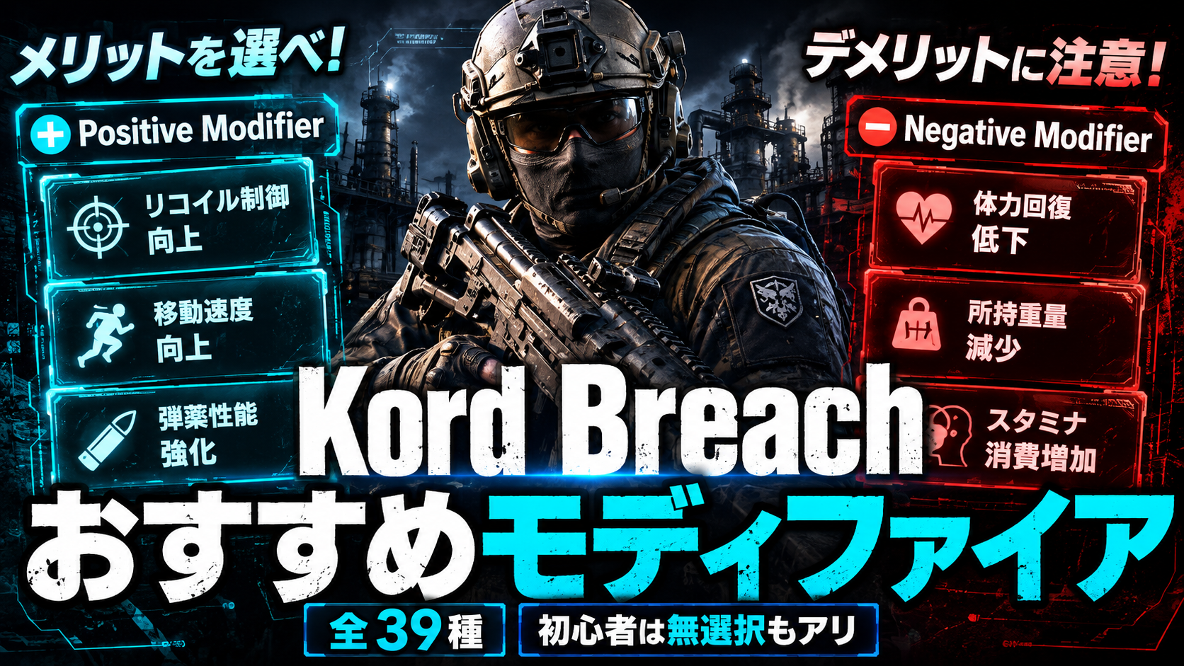 Kord Breachおすすめモディファイア