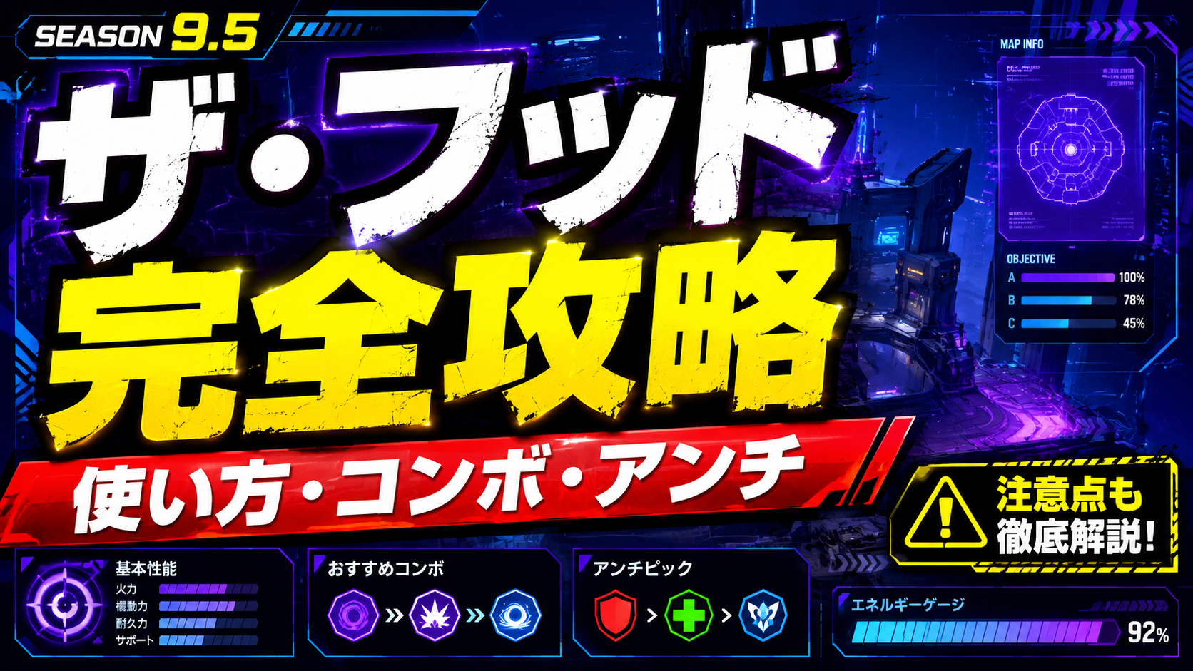 Marvel Rivals ザ・フッドの使い方・コンボ・アンチ攻略
