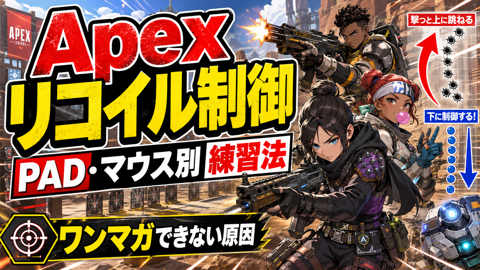 Apexリコイル制御の練習方法