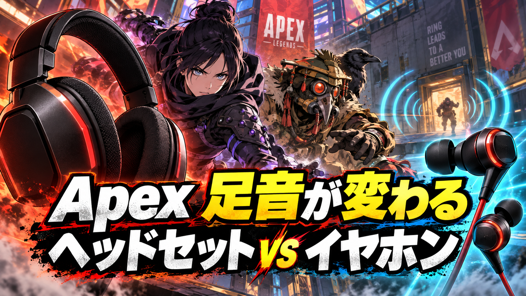 Apexヘッドセット・イヤホンおすすめ5選